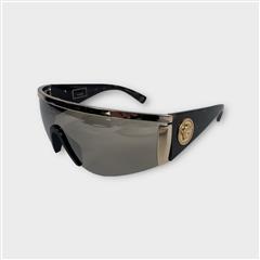 VERSACE TRIBUTE 2197 1000/5A GOLD-BLACK W/ MIRROR LENS SUNGLASSES